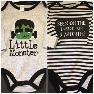 2 Pack Long-sleeved Body suits